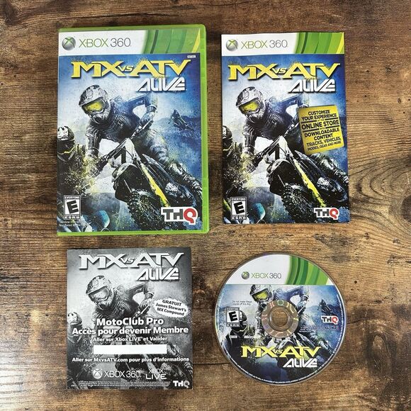 MX vs. ATV Alive (Microsoft Xbox 360, 2011) [CIB] COMPLETE & TESTED + MANUAL - Picture 1 of 4